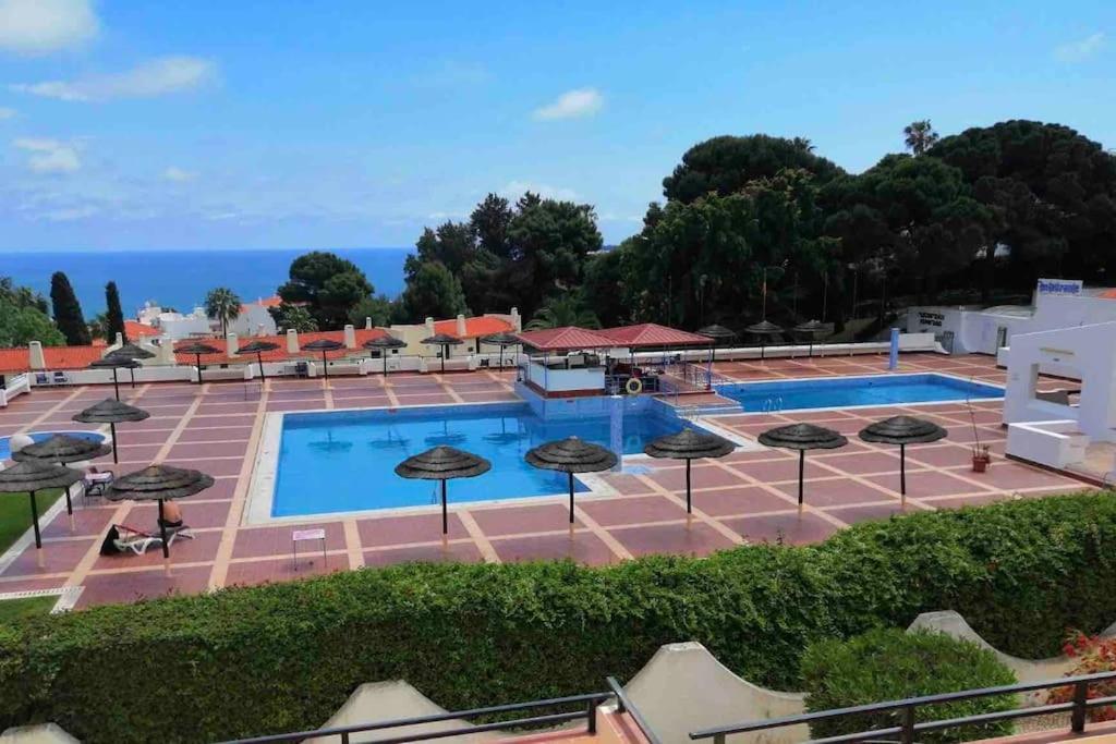 Studio With Great Sea View, Near The Beach, With Ac And Pools Albufeira Eksteriør bilde
